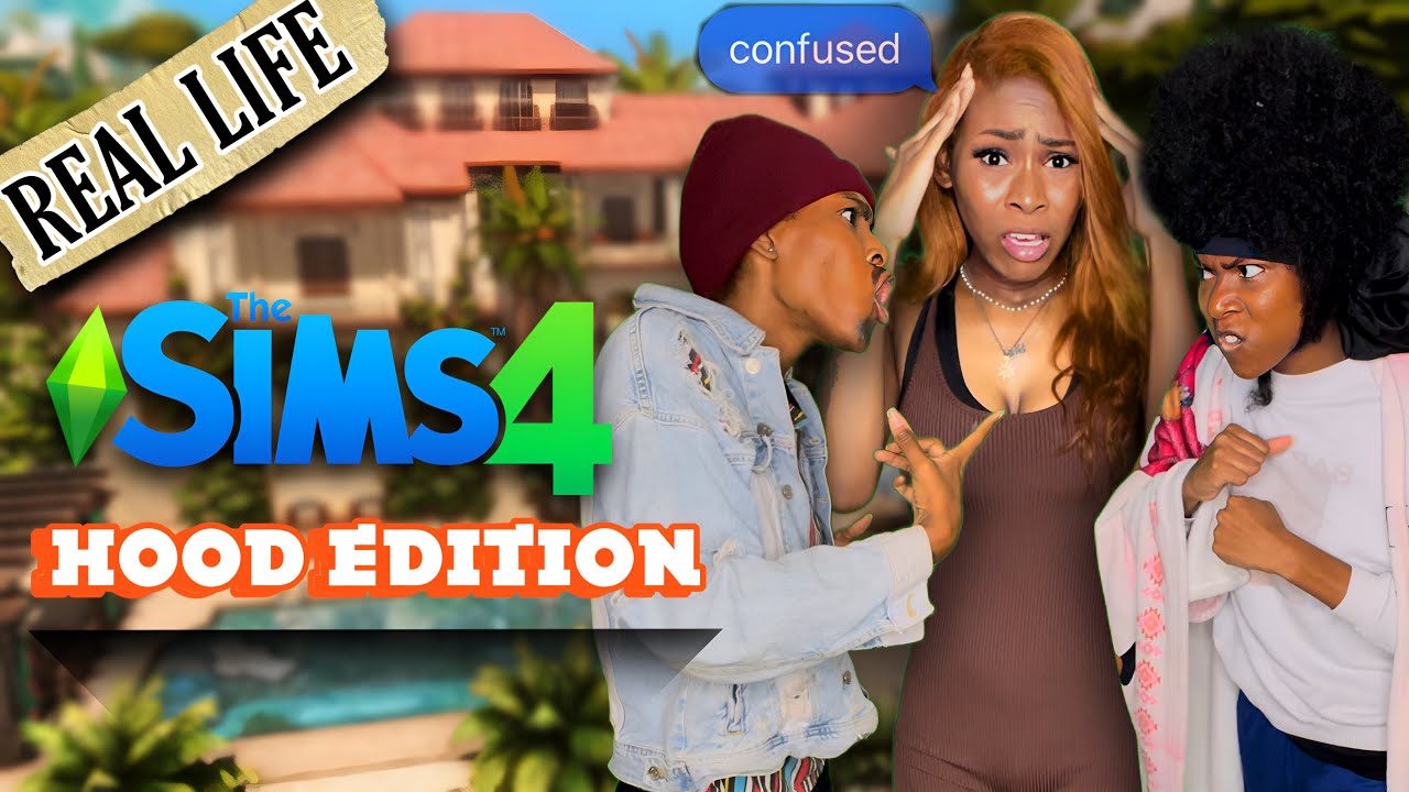 I was in the SIMS 4 ☕️ REAL LIFE Edition | Toxic Triangle story 🎭 PART 2