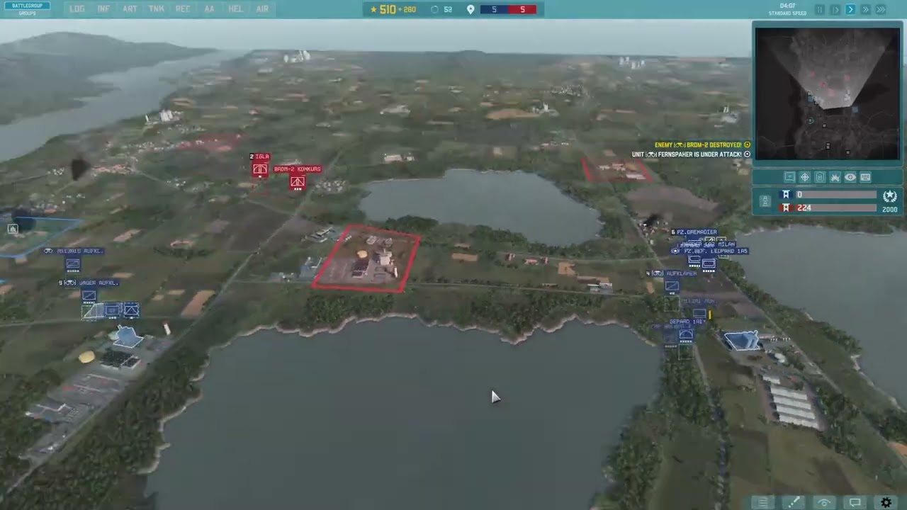 KSKSuperGrobi, Warno gameplay vs AI, enjoy