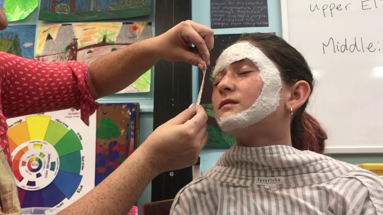 Plaster Mask Demonstration