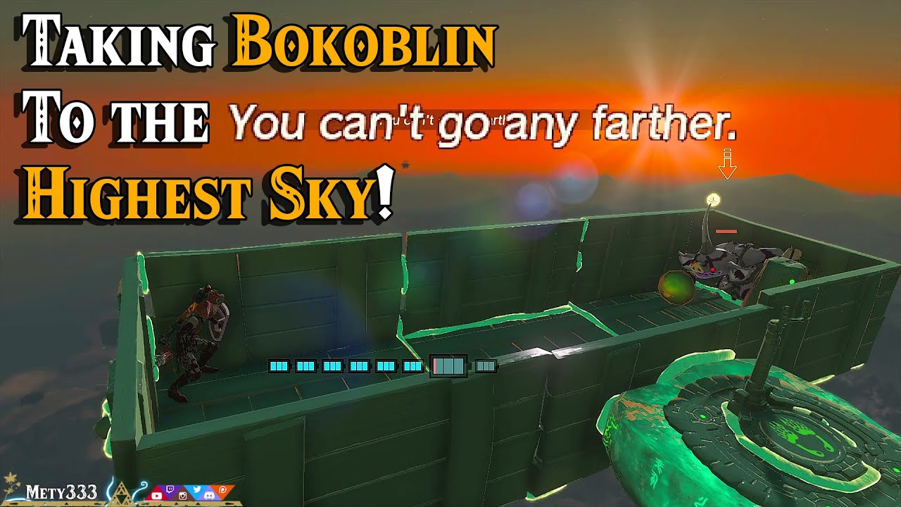 Bokoblins wanted to fly, Link said 