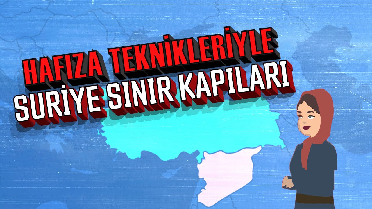 HAFIZA TEKNİKLERİYLE  SINIR KAPILARI(SURİYE) #kpss2024  #hafızateknikleri