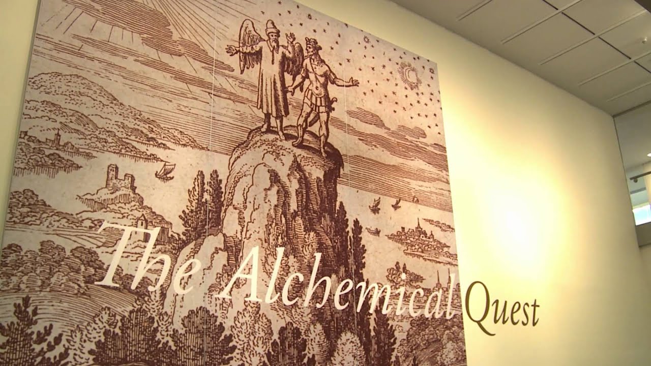 A video tour of the Alchemical Quest Rare Books Exhibit (7 min.)