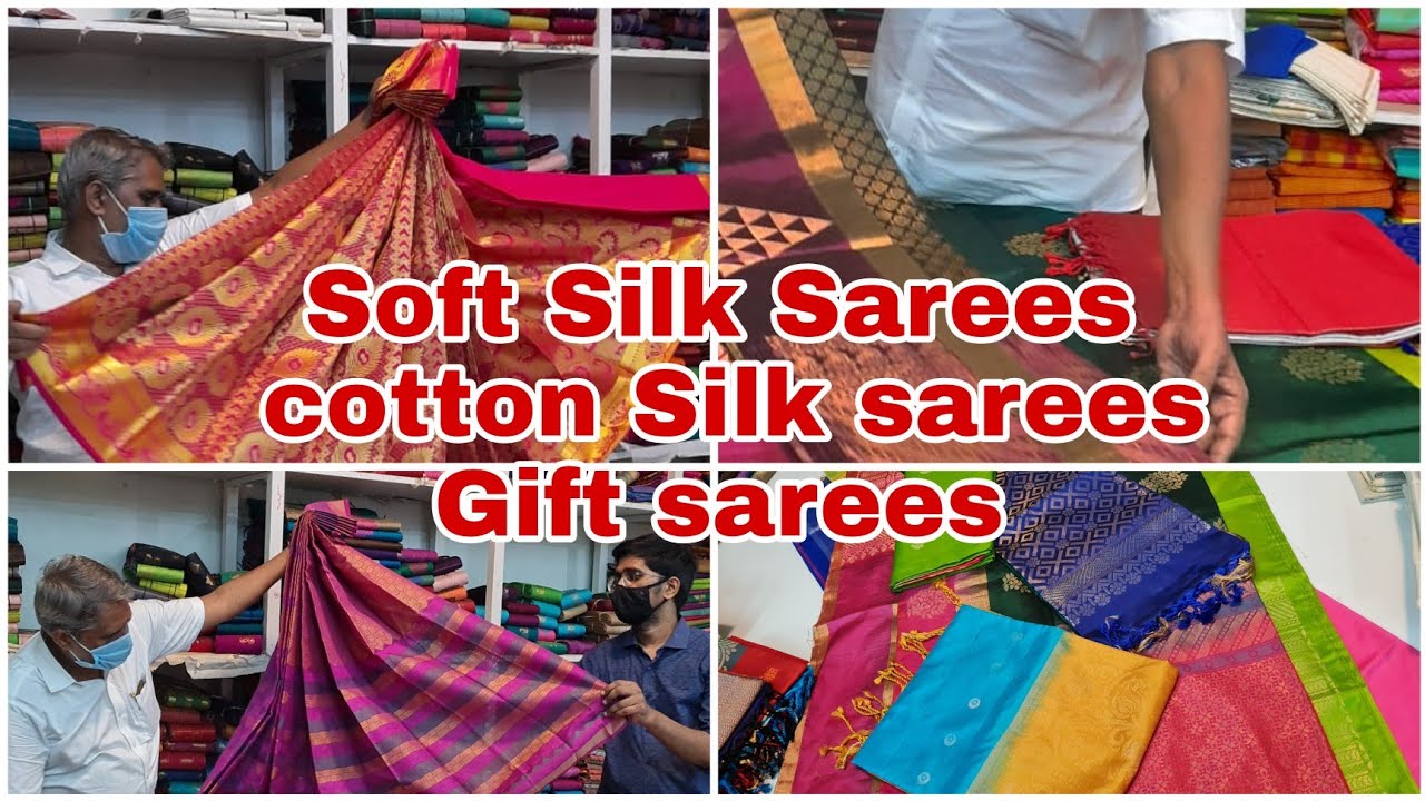 Wedding sarees and Gift sarees @ A. Ramaswamy &Sons ,Kuthampully