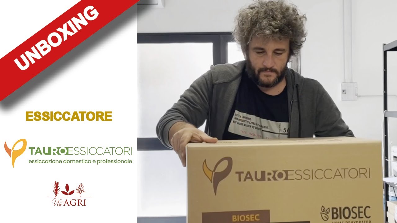 📦 Unboxing e prime impressioni essiccatore Biosec Tauroessiccatori