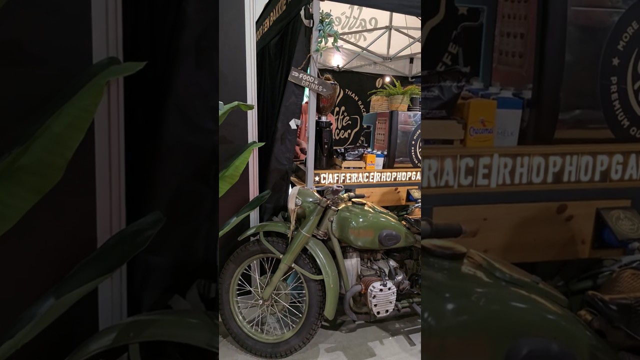 Caff&egrave; Racer's mobile barista bar