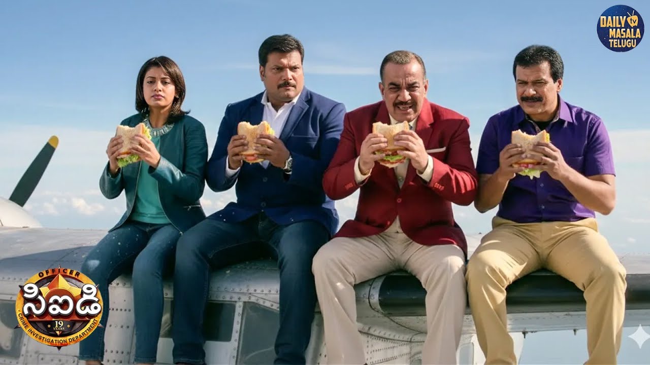 ఒక ప్లాన్ వేసిన తర్వాత CID శాండ్‌విచ్ పార్టీని నిర్వహిస్తుంది. | CID Telugu | New Episode 2025