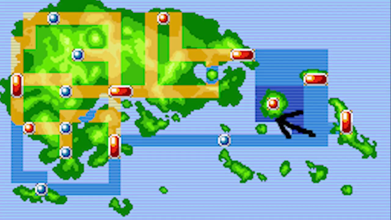 The Blocked Staircase in Sootopolis City