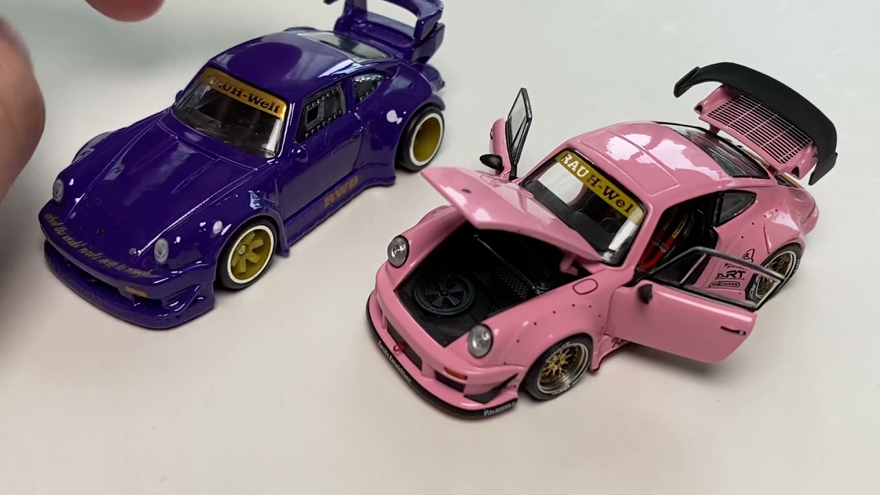 PGM Porsche 930 RWB, great model, too big for 1/64