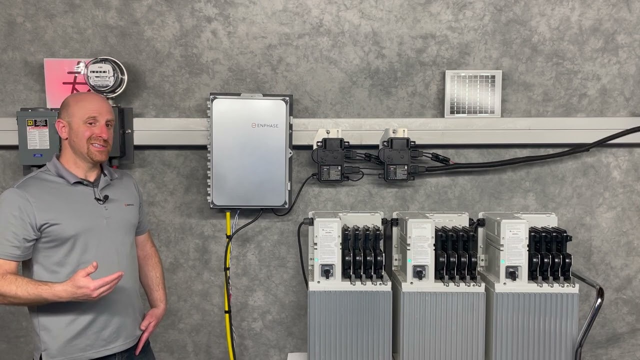 Enphase Grid-Tied battery installation and commissioning, for NEM 3.0