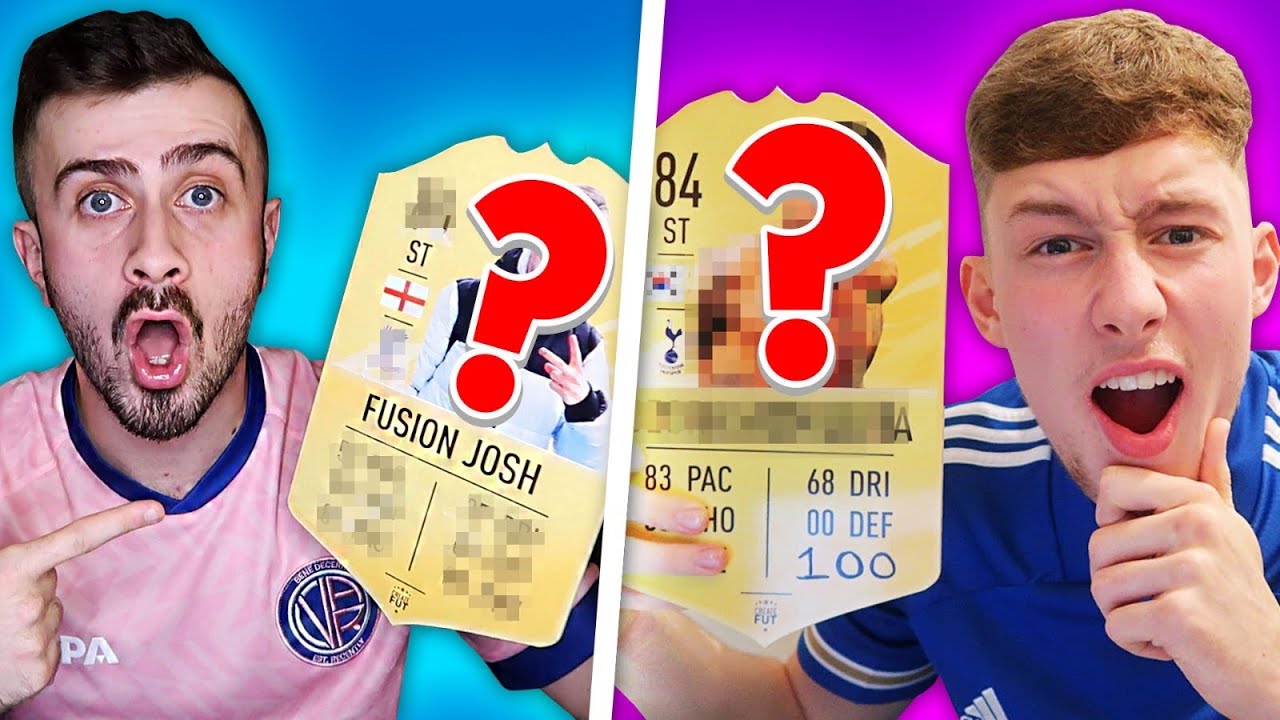 We Created CUSTOM FIFA 21 Ultimate Team Cards For Each Other *BRUTAL*