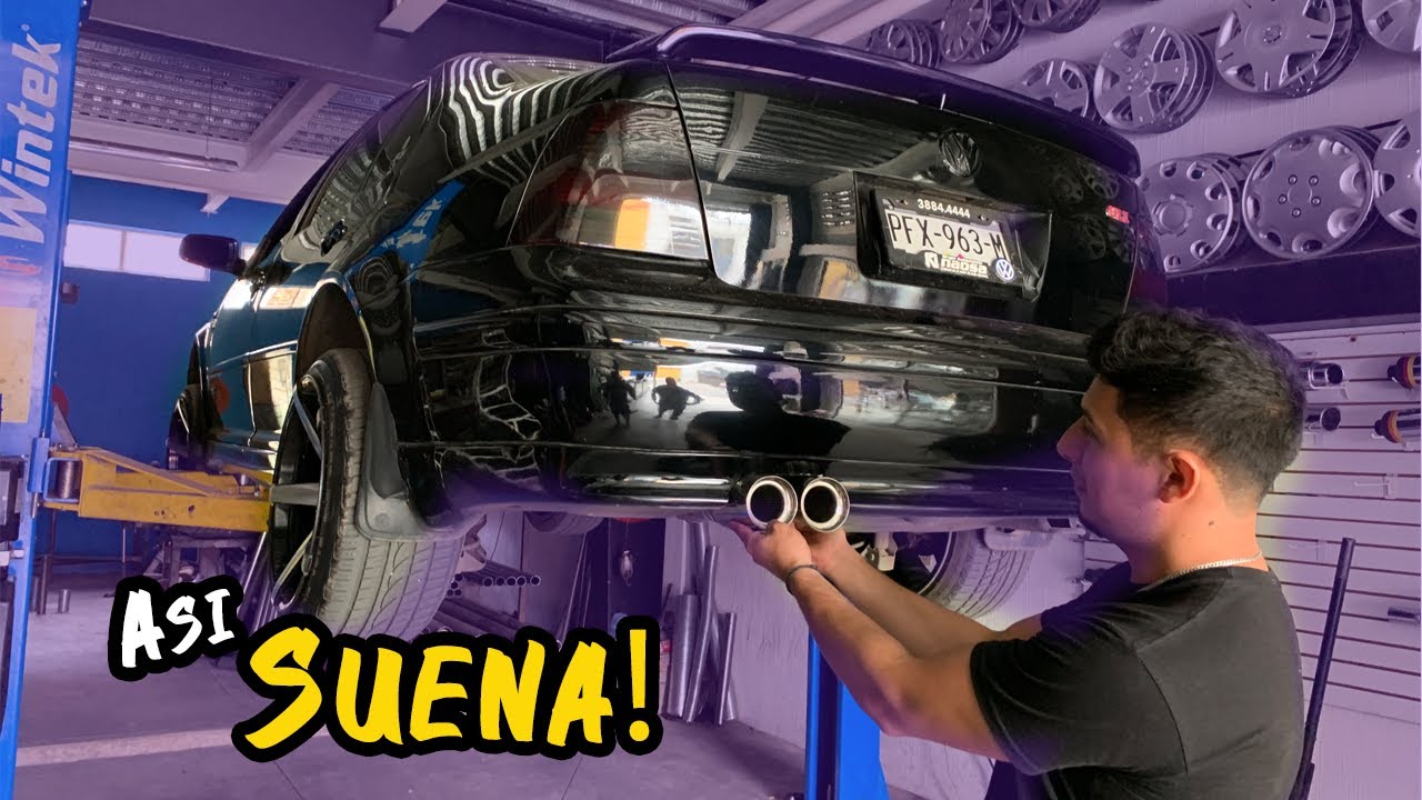 Así TRUENA el JETTA Turbo con su Nuevo ESCAPE | SCORPION Cars