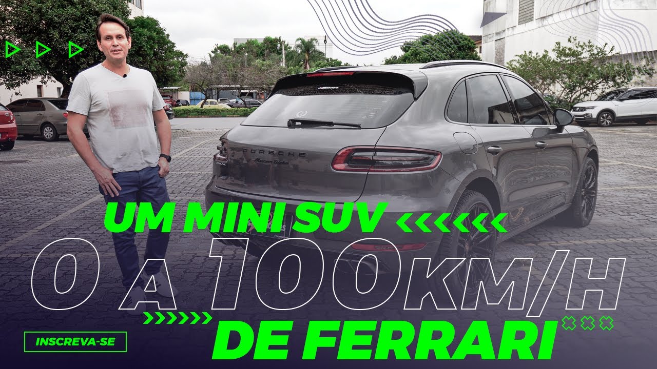 Um mini SUV com a arrancada de uma Ferrari! Porsche Macan Turbo
