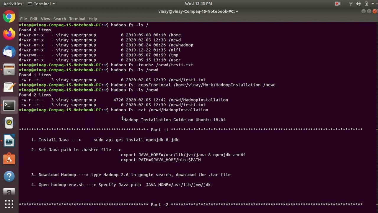 HDFS Commands