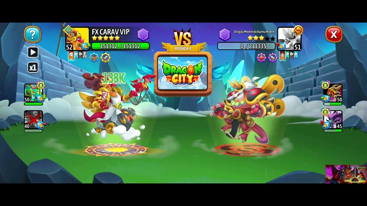Parte 2 batalhando contra o karma mestre 🐉⚔️