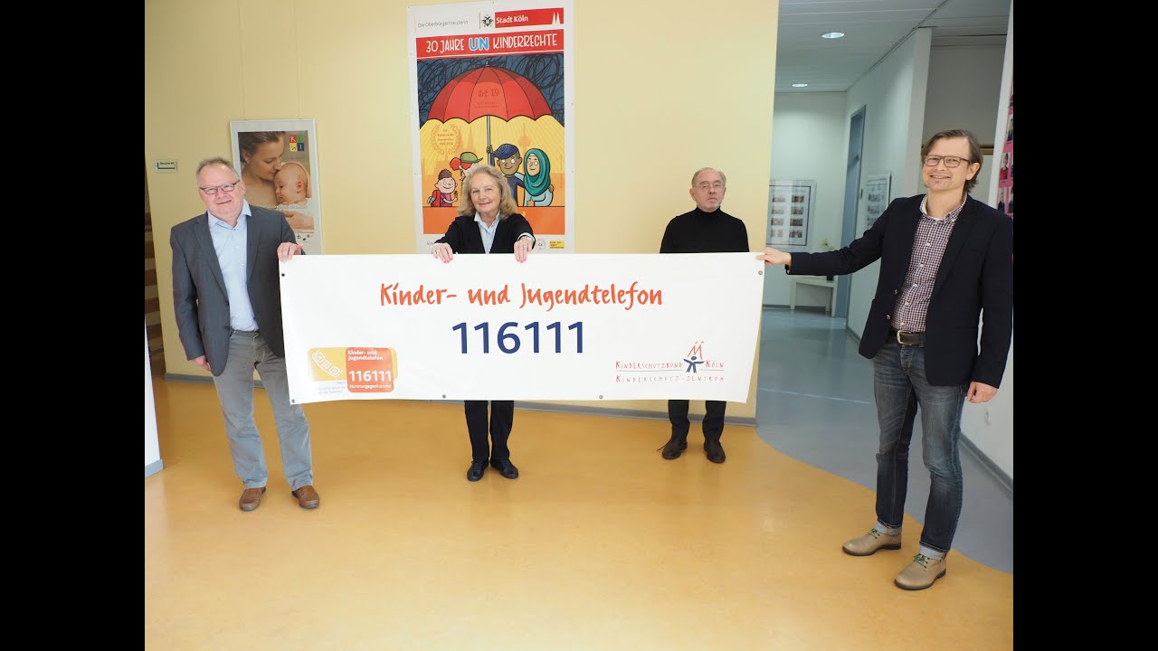 50 Jahre Kinder- und Jugendtelefon K&ouml;ln WDR Lokalzeit 5.11.2020