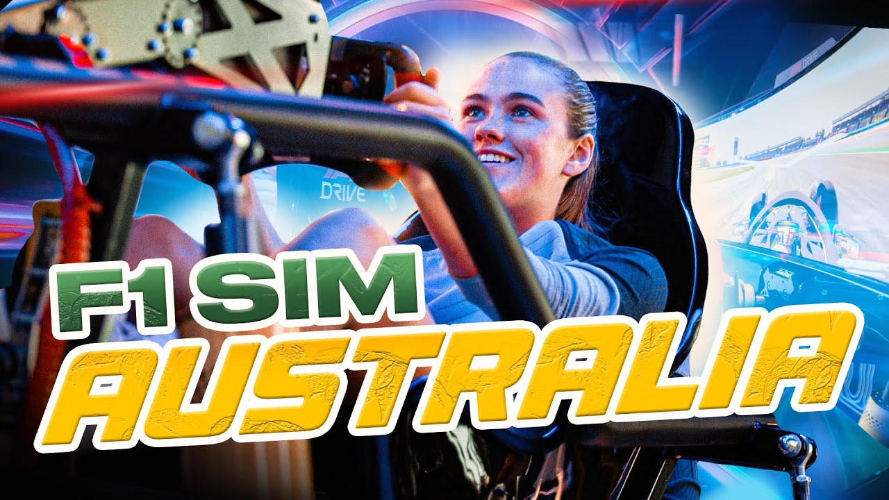 F1 AUSTRALIA SIMULATOR CHALLENGE // TOTTENHAM HOTSPUR WOMEN