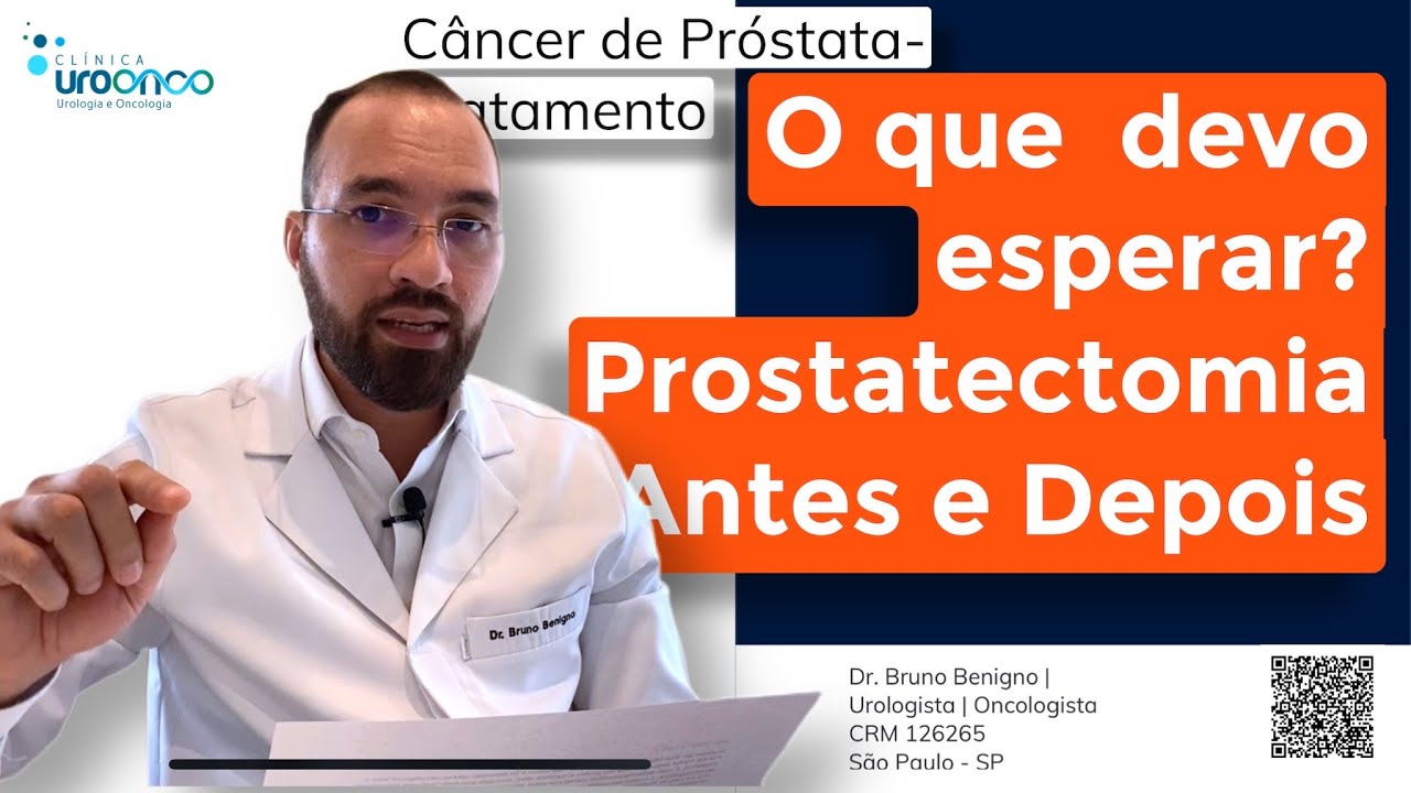 O que você precisa saber sobre o pré e pós-operatório de prostatectomia robótica? Como se preparar?