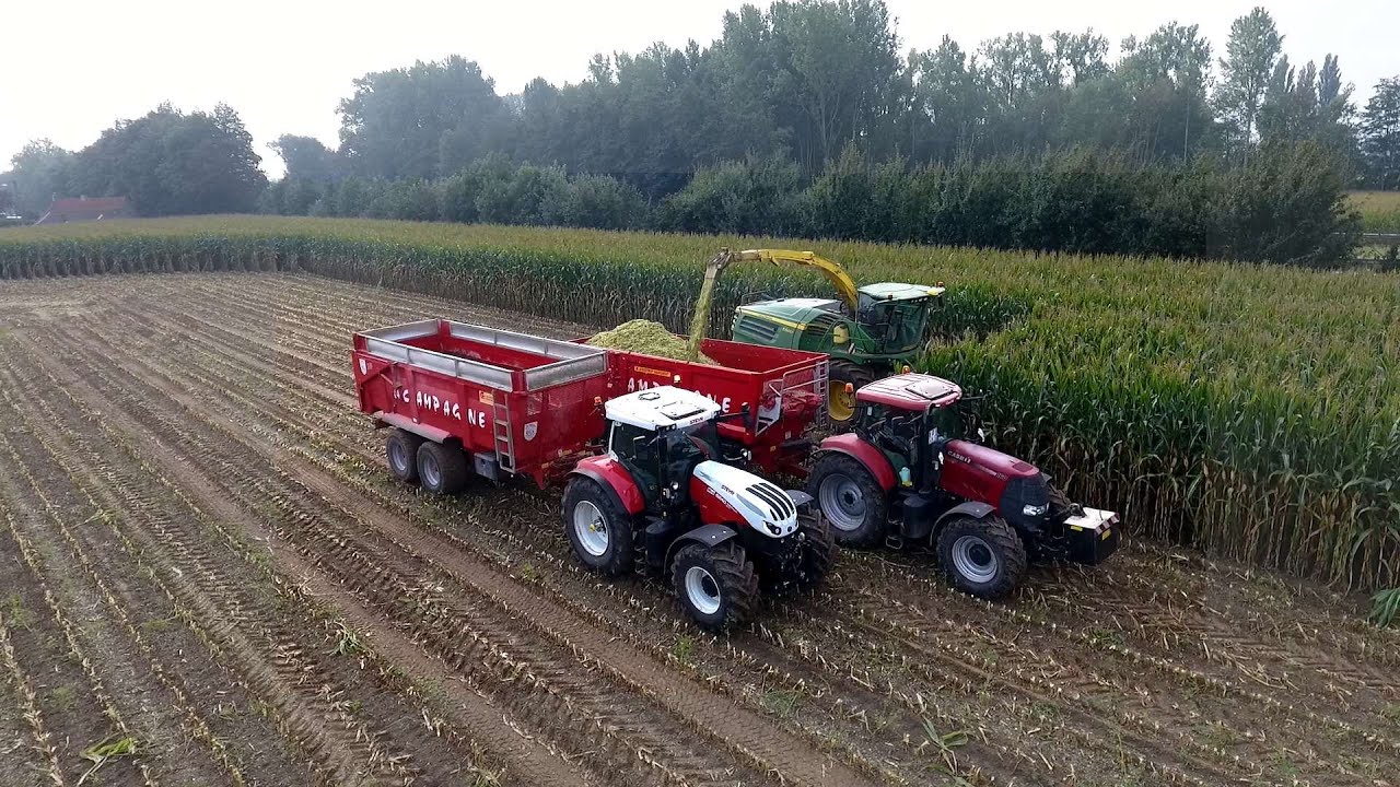 STEYR ABSOLUT 6240 CVT A L'ENSILAGE ET AU D&Eacute;CHAUMAGE 2021!