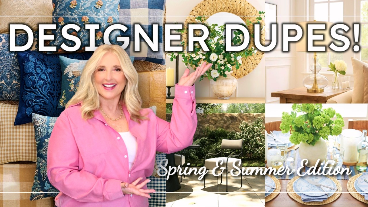 Affordable Home D&eacute;cor Inspiration for Every Style &bull;  Spring & Summer D&eacute;cor Dupes!