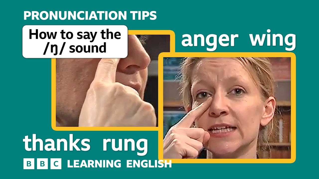 👄 Consonant /ŋ/ in 'rung', 'anger' and 'thanks' - English Pronunciation Tips