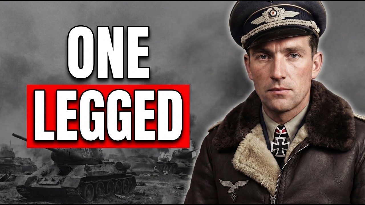The 'One-Legged' German Pilot Who Flew 2,530 Combat Missions