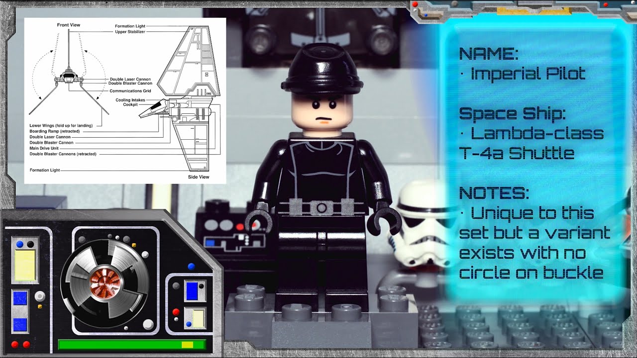 LEGO Star Wars Minifigure Collection - Imperial Pilot 10212