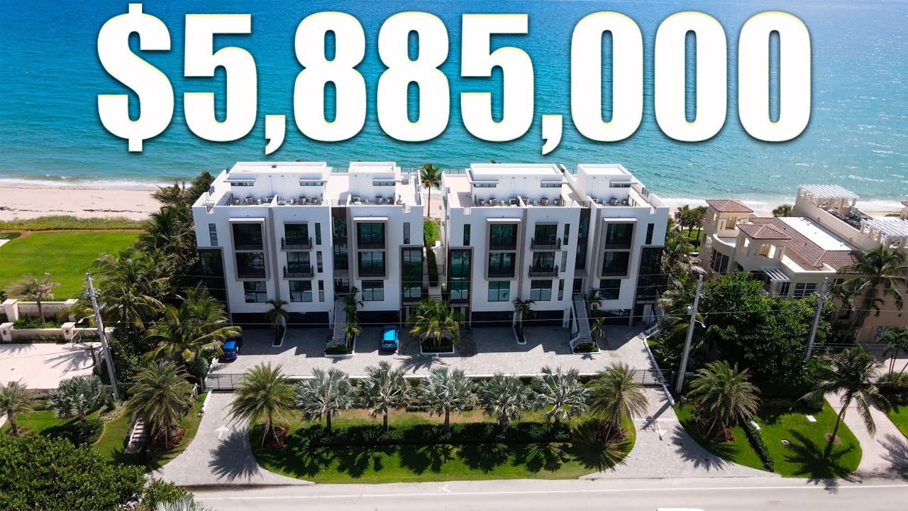 TOUR A CASA DE PLAYA DE  $5,8 MILLONES DE DOLARES CON ACCESO DIRECTO AL OCEANO!!!