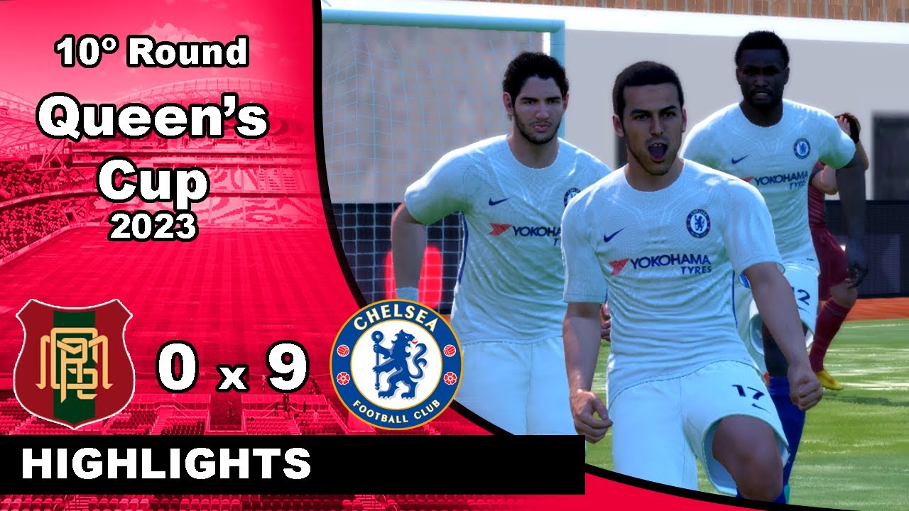 Guarchomato 0 x 9 Chelsea - Round 10 - Highlights - Queen's Cup 2023 PES17