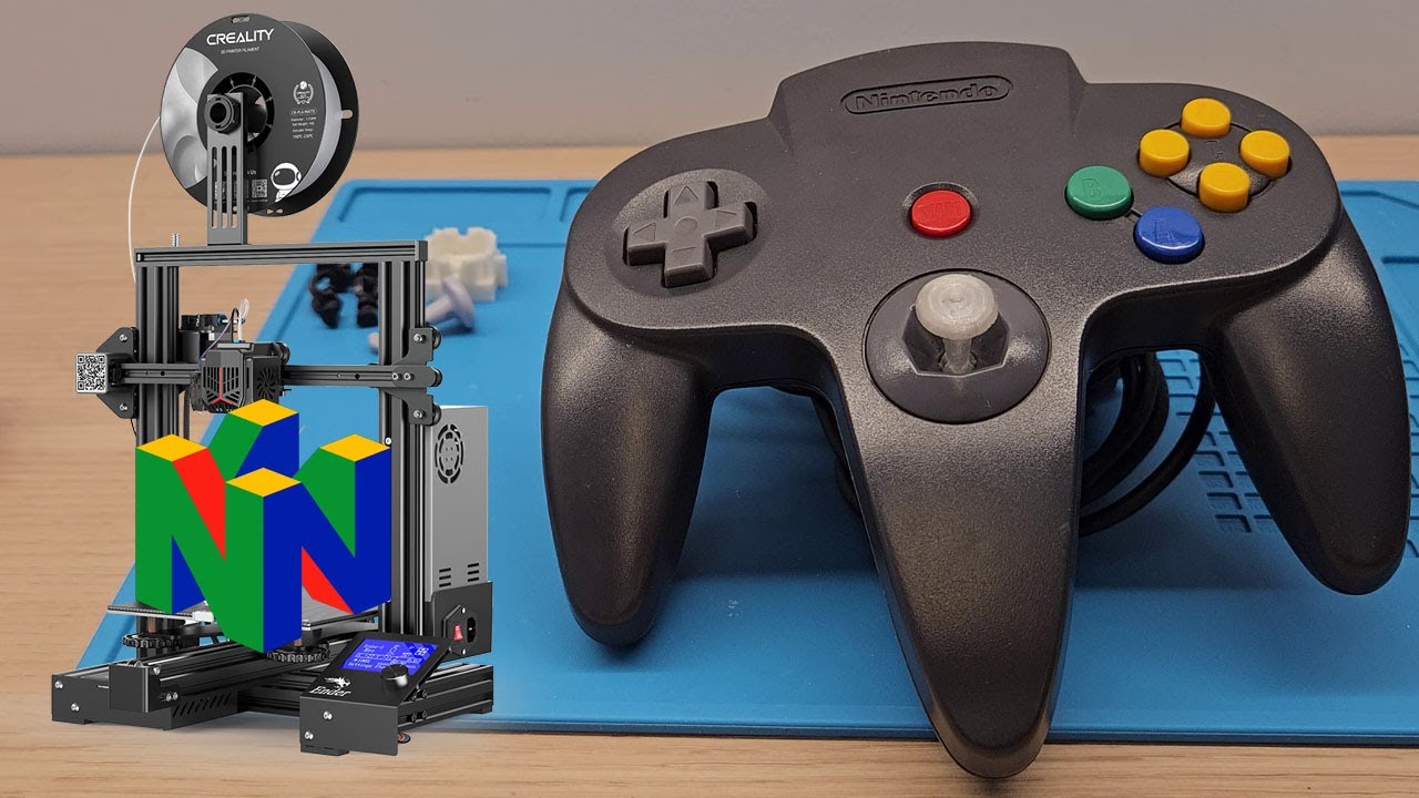 Trying to 3D print a Nintendo 64 analog stick