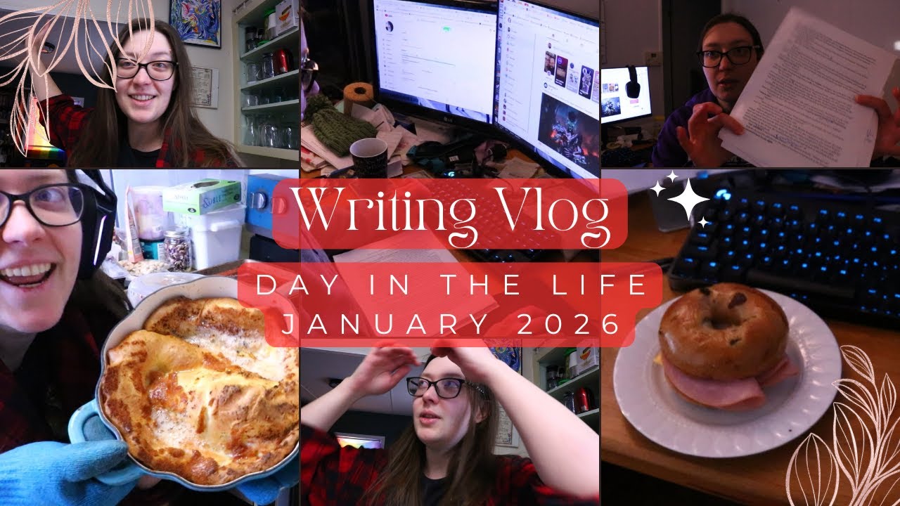 Day In The Life Writing Vlog - Finish Editing a Novel - January 2026