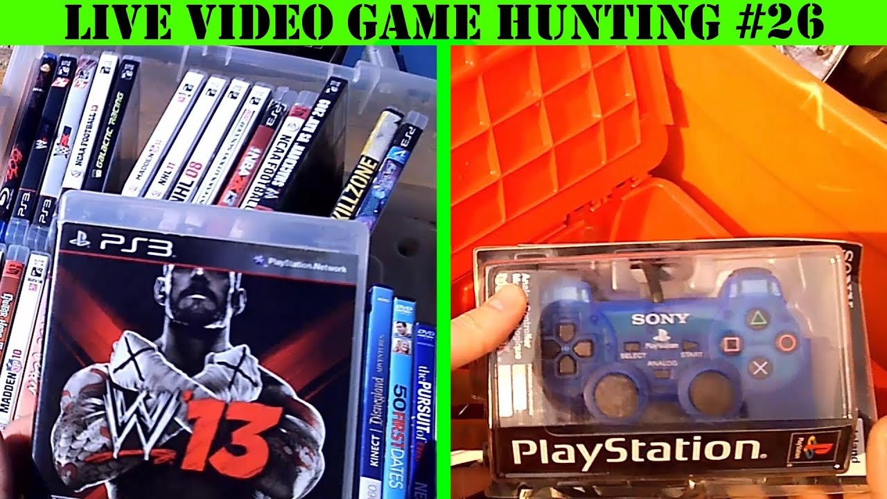 Live Video Game Hunting #26 - eBay, Craigslist, and the Flea Market