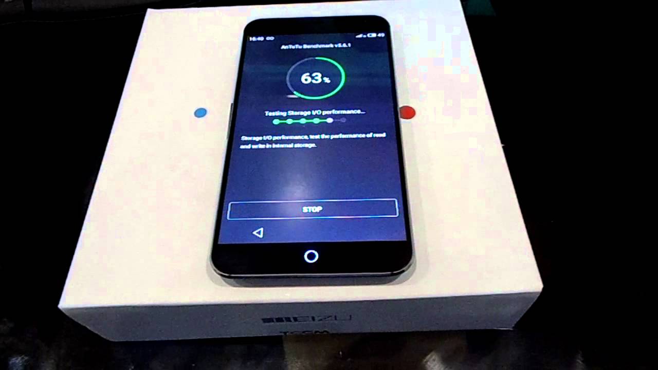 Meizu MX4 AnTuTu Benchmark ( Flyme OS 4.0.4.2i )