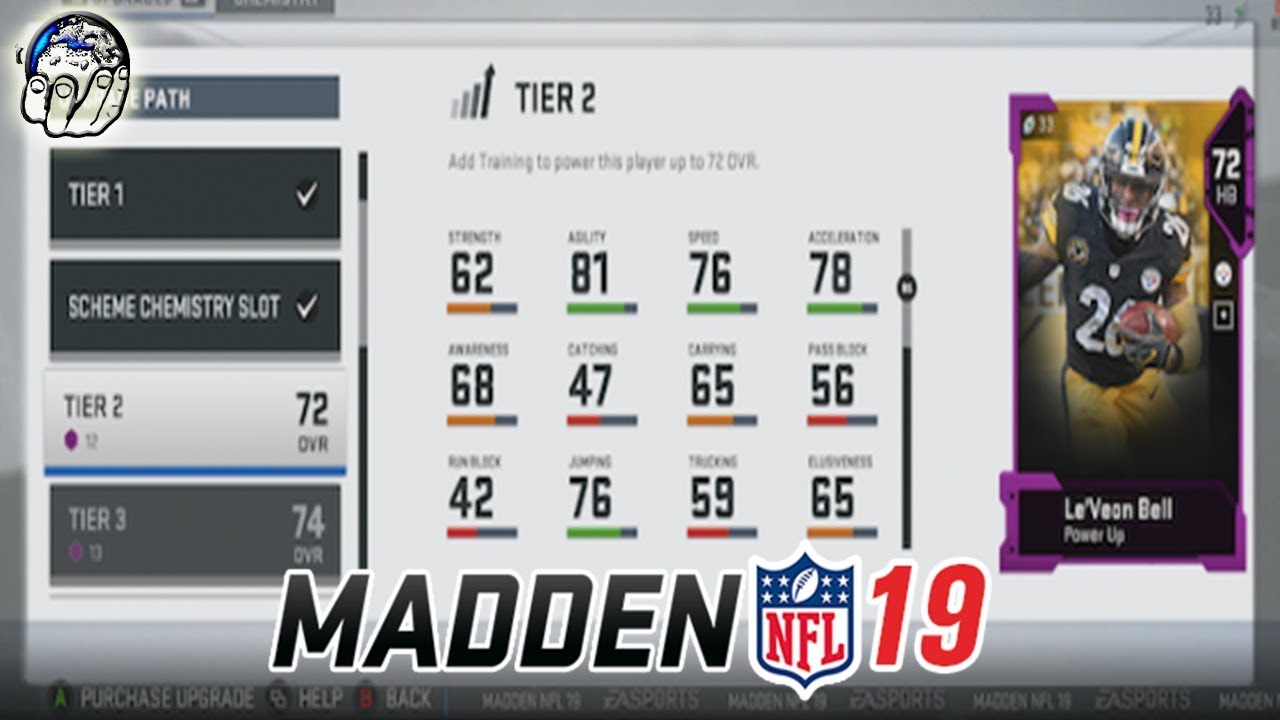 Madden 19 - How To Use Training Points To PowerUp Players