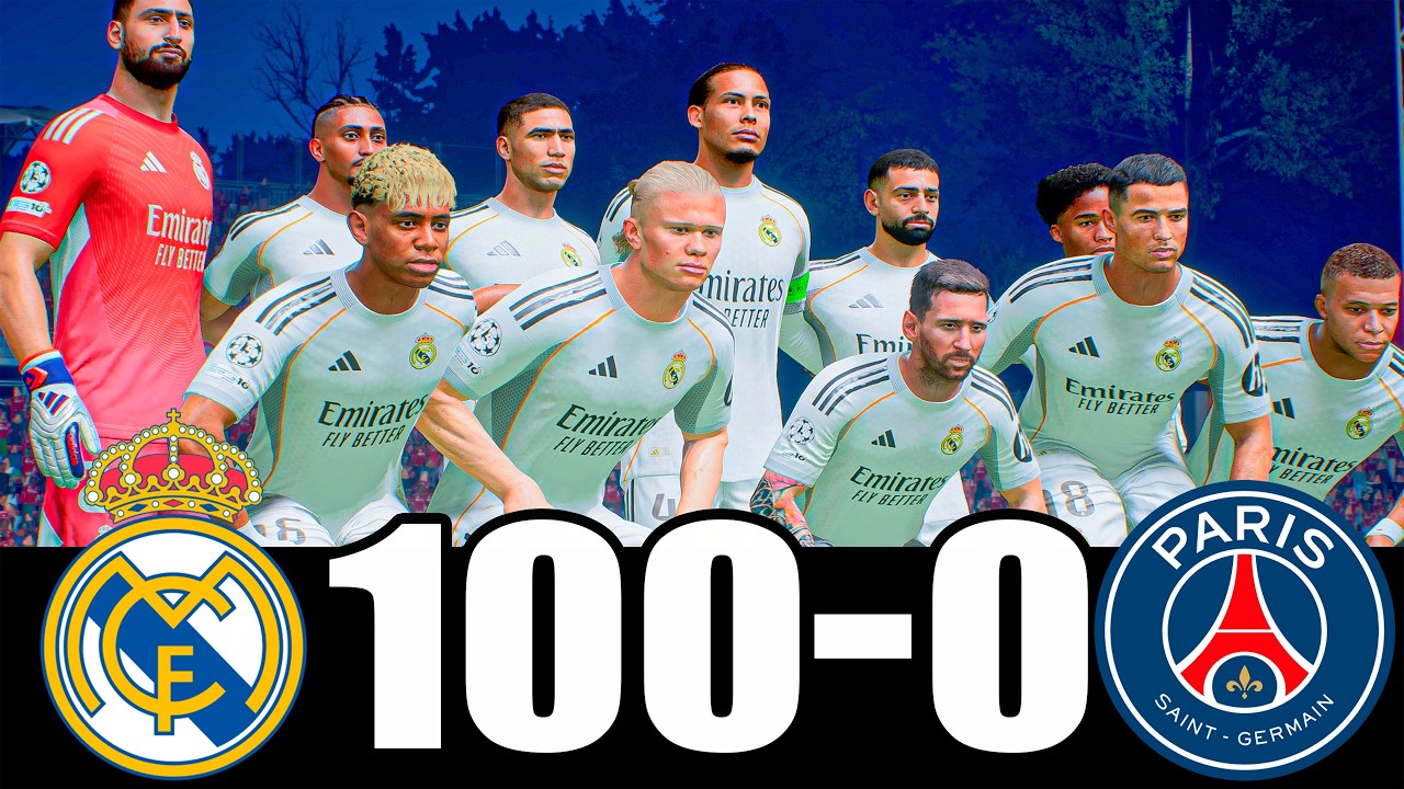 RONALDO, MESSI, LAMINE YAMAL, MBAPPE ALL BEST PLAYERS IN THE WORLD PLAYING TOGETHER | MESSALDO FC 26