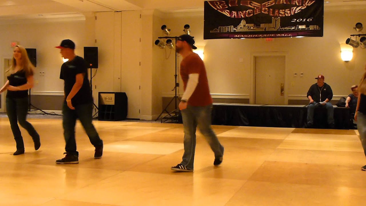 Fight The Feelings Line Dance by Trevor Thornton Demo @ Big Bang 2016