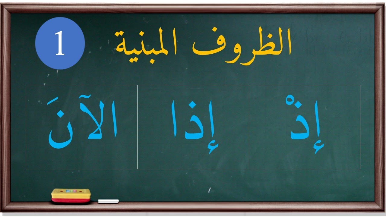 الظروف المبنية (1) مجالس نحوية (5)