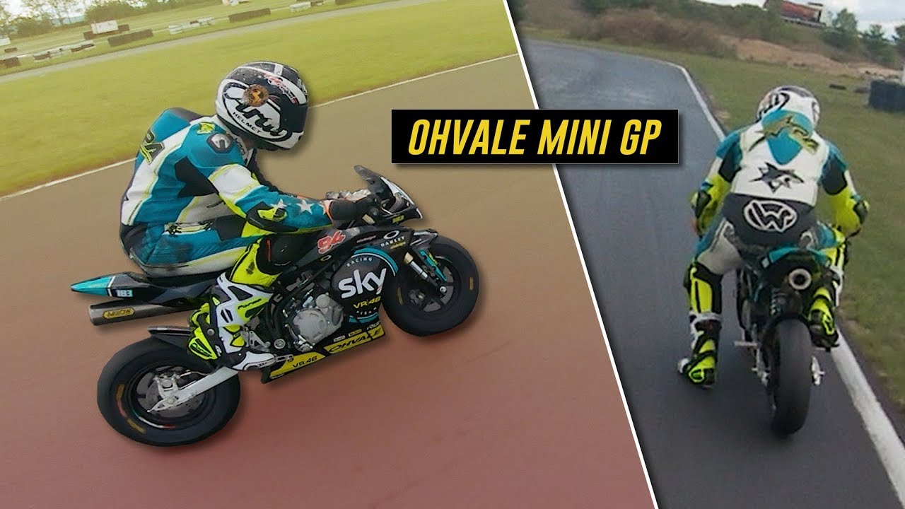 Chasing a FAST minibike!