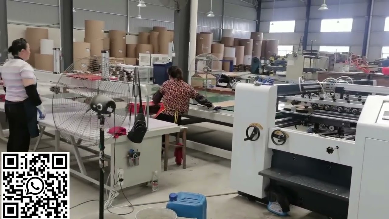 two pieces folder gluer