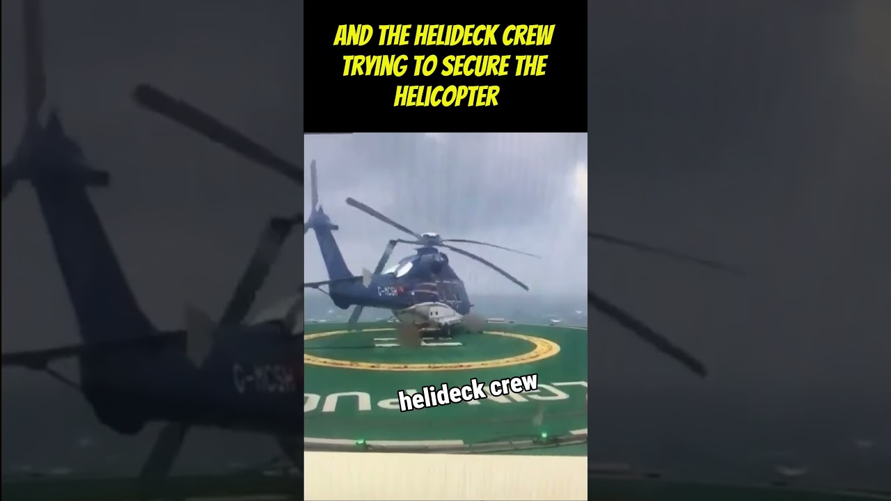 Łopaty śmigłowca zostały zerwane #morzep&oacute;łnocne #helikopter #wypadek