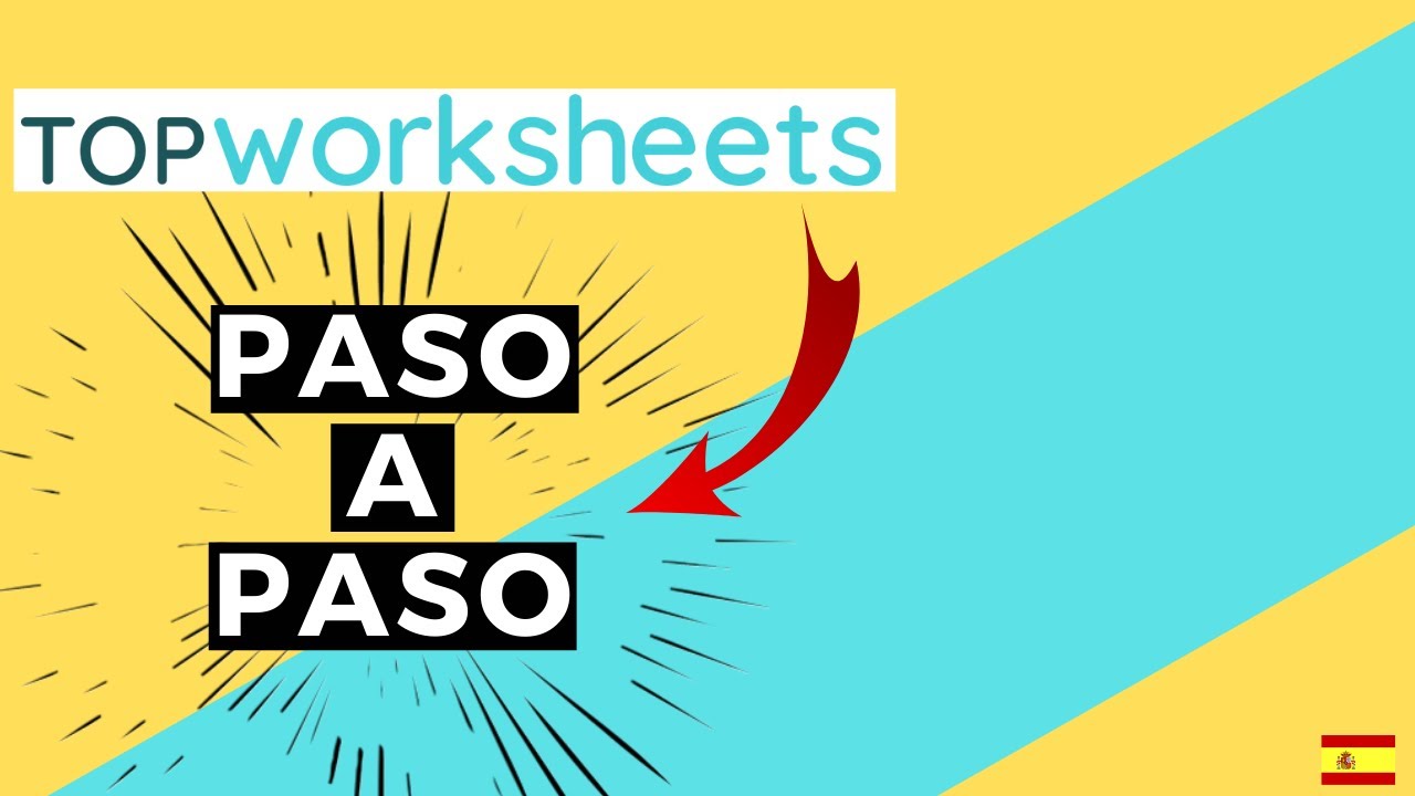 COMO crear una FICHA INTERACTIVA desde CERO | Tutorial TOPWORKSHEETS