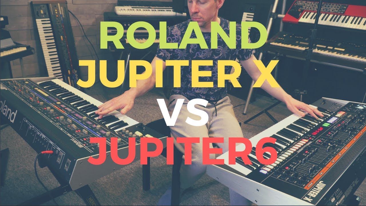 Roland JUPITER X VS JUPITER 6 UNISON