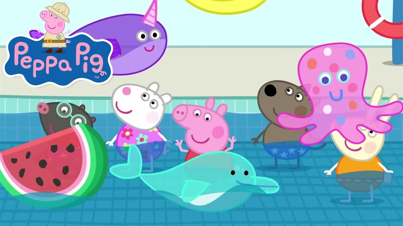 Peppa Travels to the Water Park | Travel with Peppa