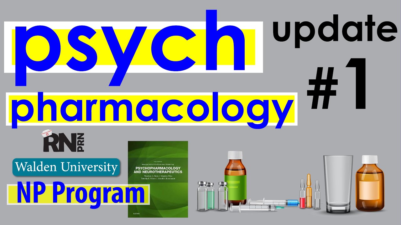 Walden University NURS-6630 PMHNP Psychopharmacologic Approaches Treatment Psychopathology #1