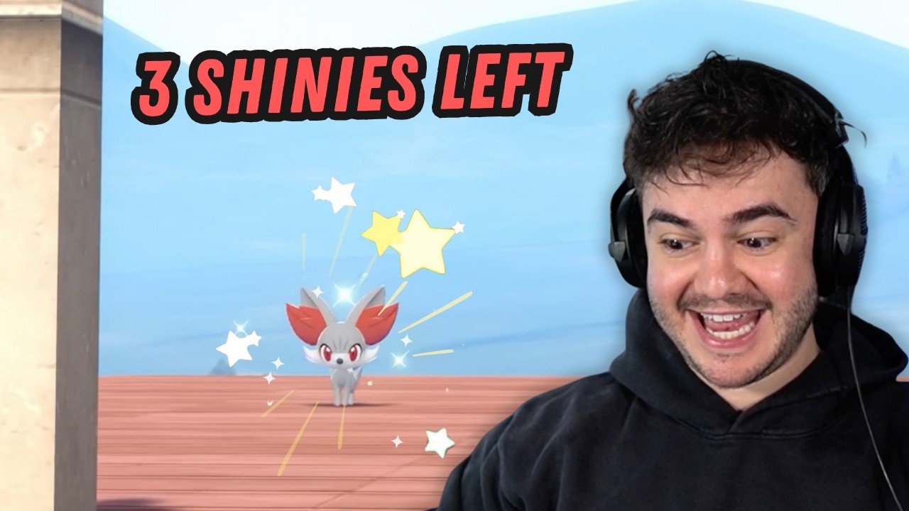Johnstones STRUGGLES to Catch SHINY Fennekin
