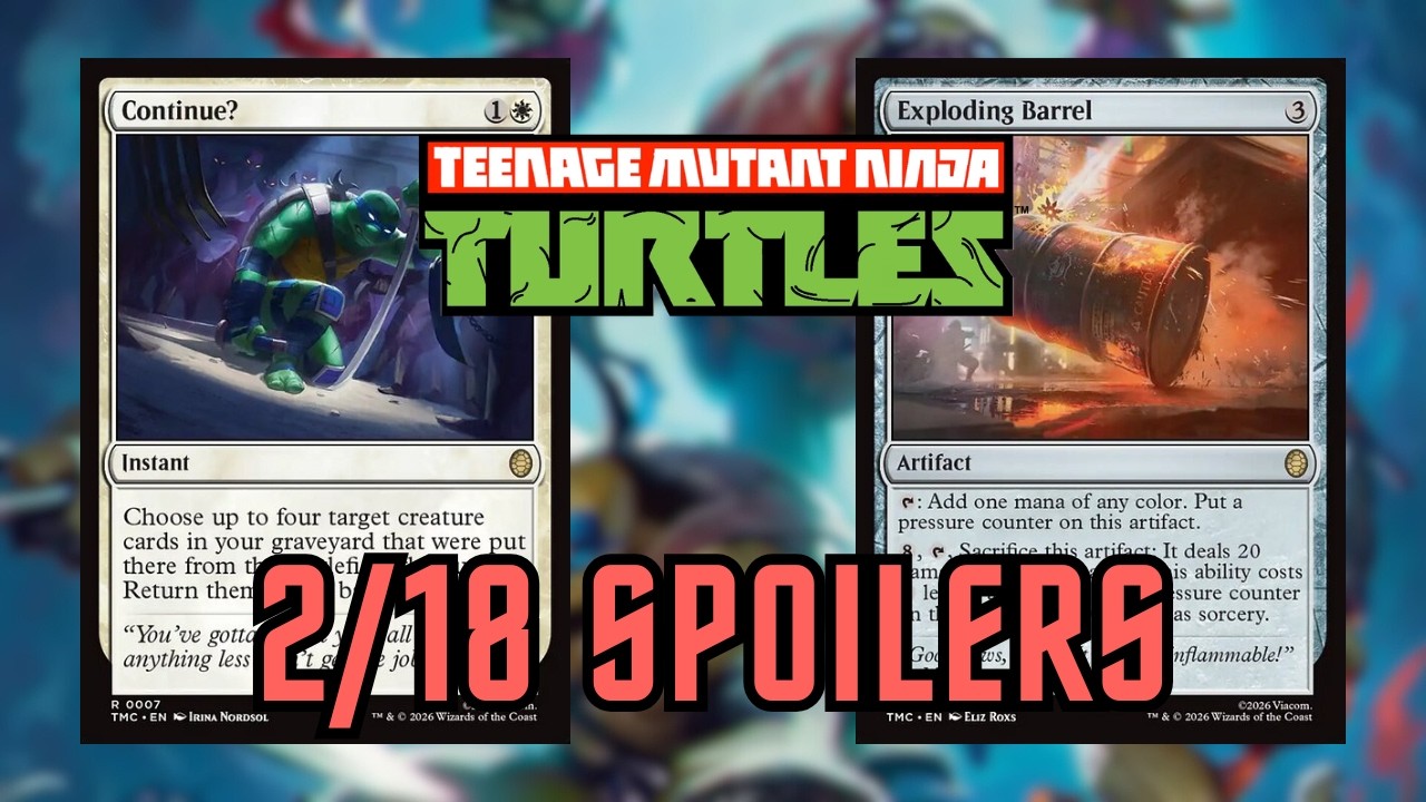 Спойлеры к игре Teenage Mutant Ninja Turtles от 18 февраля: новые готовые колоды, защита от зачис...