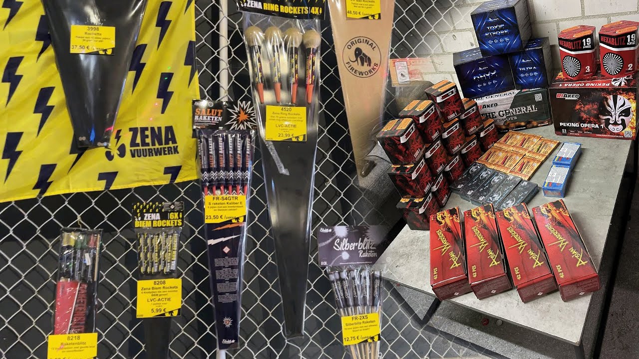 VUURWERK SHOPPEN IN BELGIE! | 2024-2025