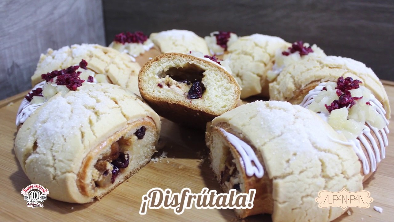 Rosca de Reyes Piña #CremeriaAmericana