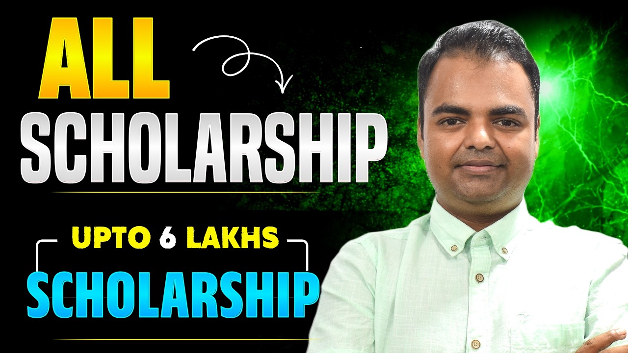 Scholarship for BTech BSc BA BCA MBBS 2024 Students in India All Scholarships in India #scholarship