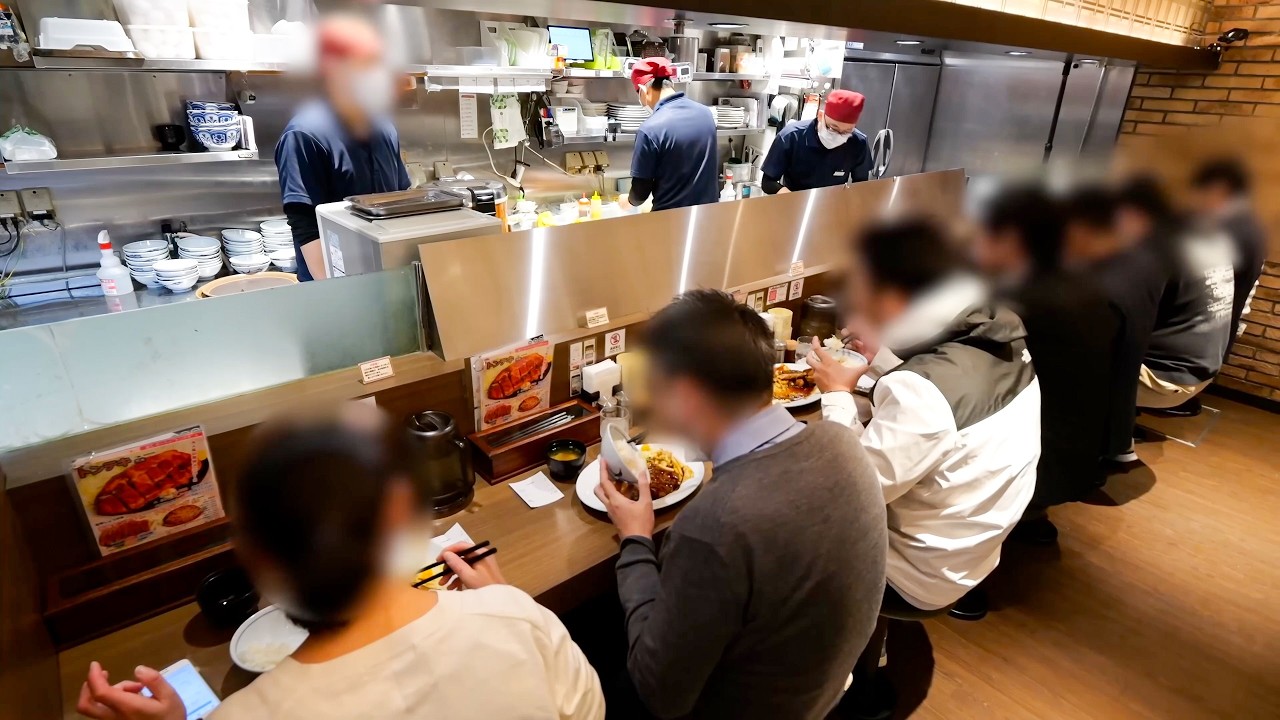 A Pork Steak shop in Osaka, Japan 300 Pork Steaks a Day! - Japanese Street Food