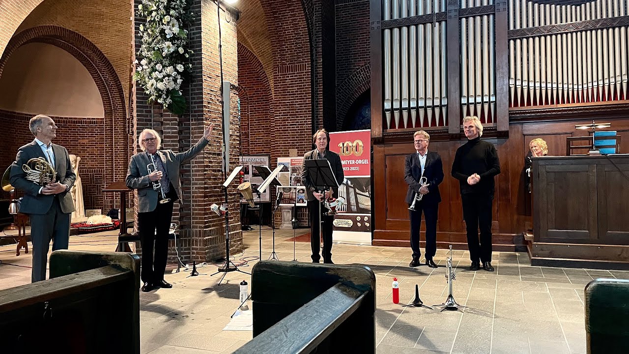 Programmatoelichting - Ottoni kwartet en Wybe Kooijmans, Steinmeyer-orgel |